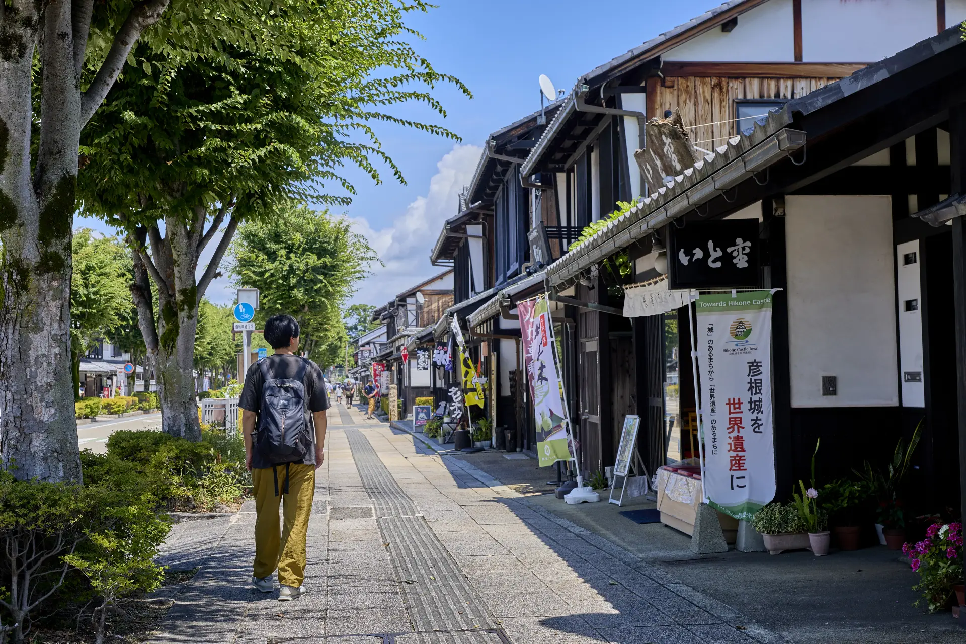 洋溢城下町風情、令人夢回江戶時代的夢京橋城堡大道