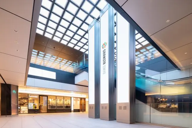 Square Zero with the huge open space - unbelievable it is inside a train station