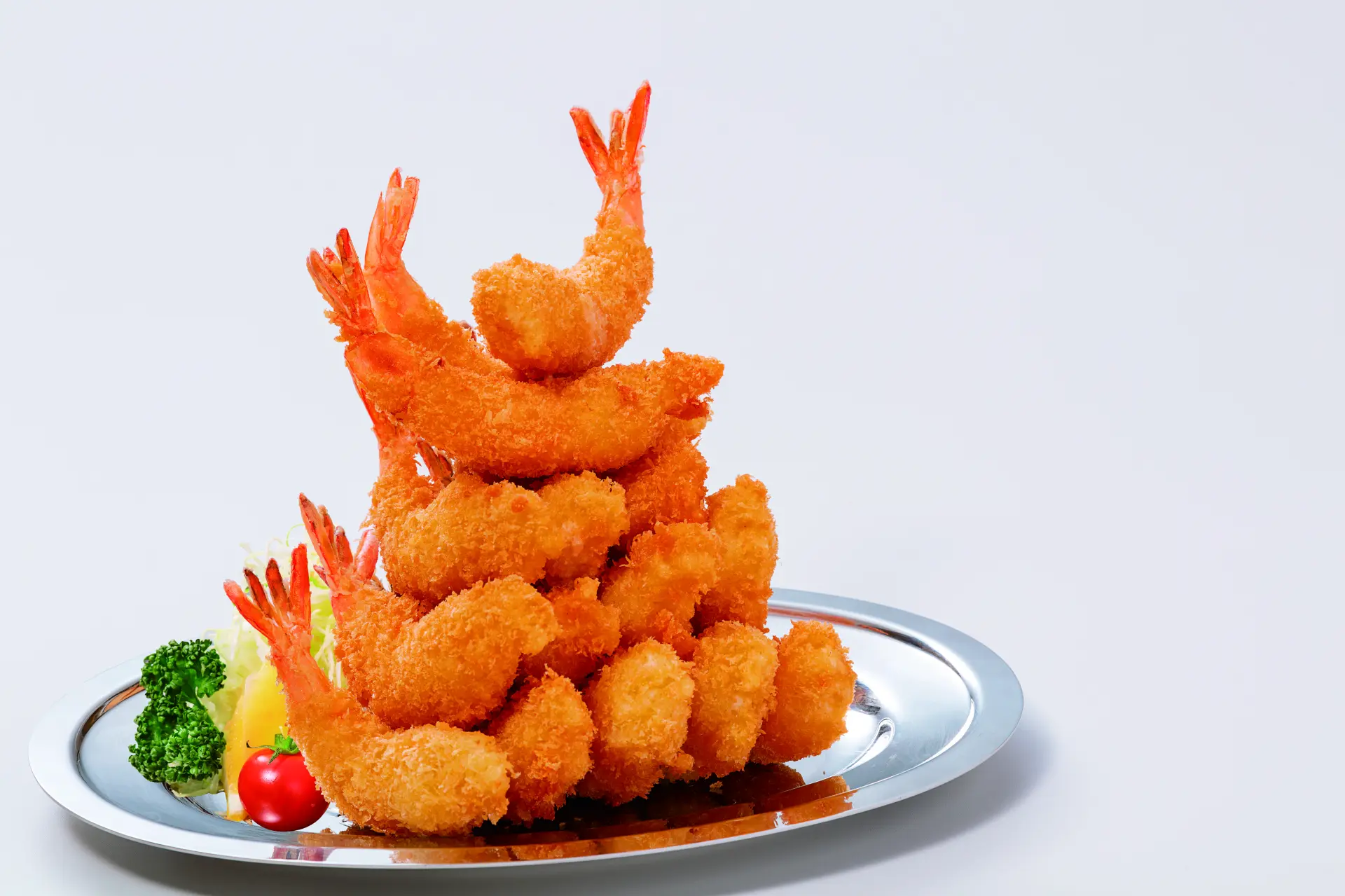 35cmの特大エビフライはインパクト抜群