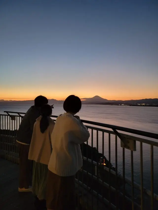 Enjoy the romantic sunset.