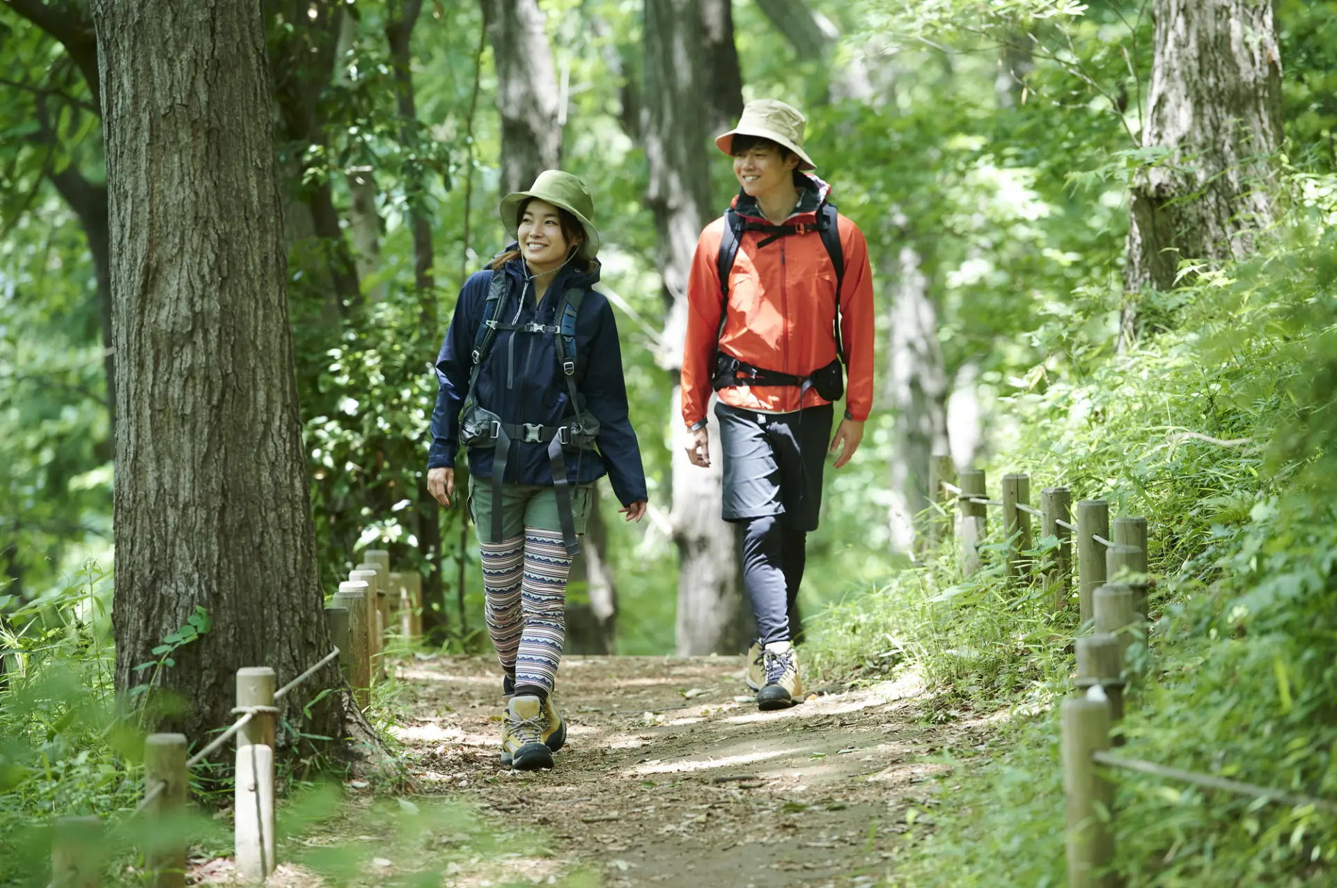 天候と気温に合わせた服装準備を