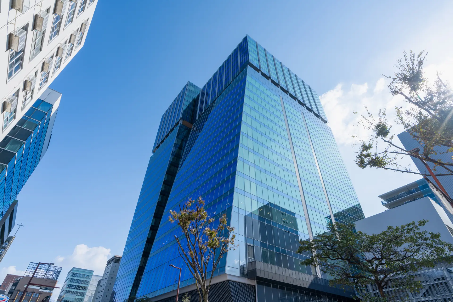 福岡中心部に位置するラグジュアリーホテル