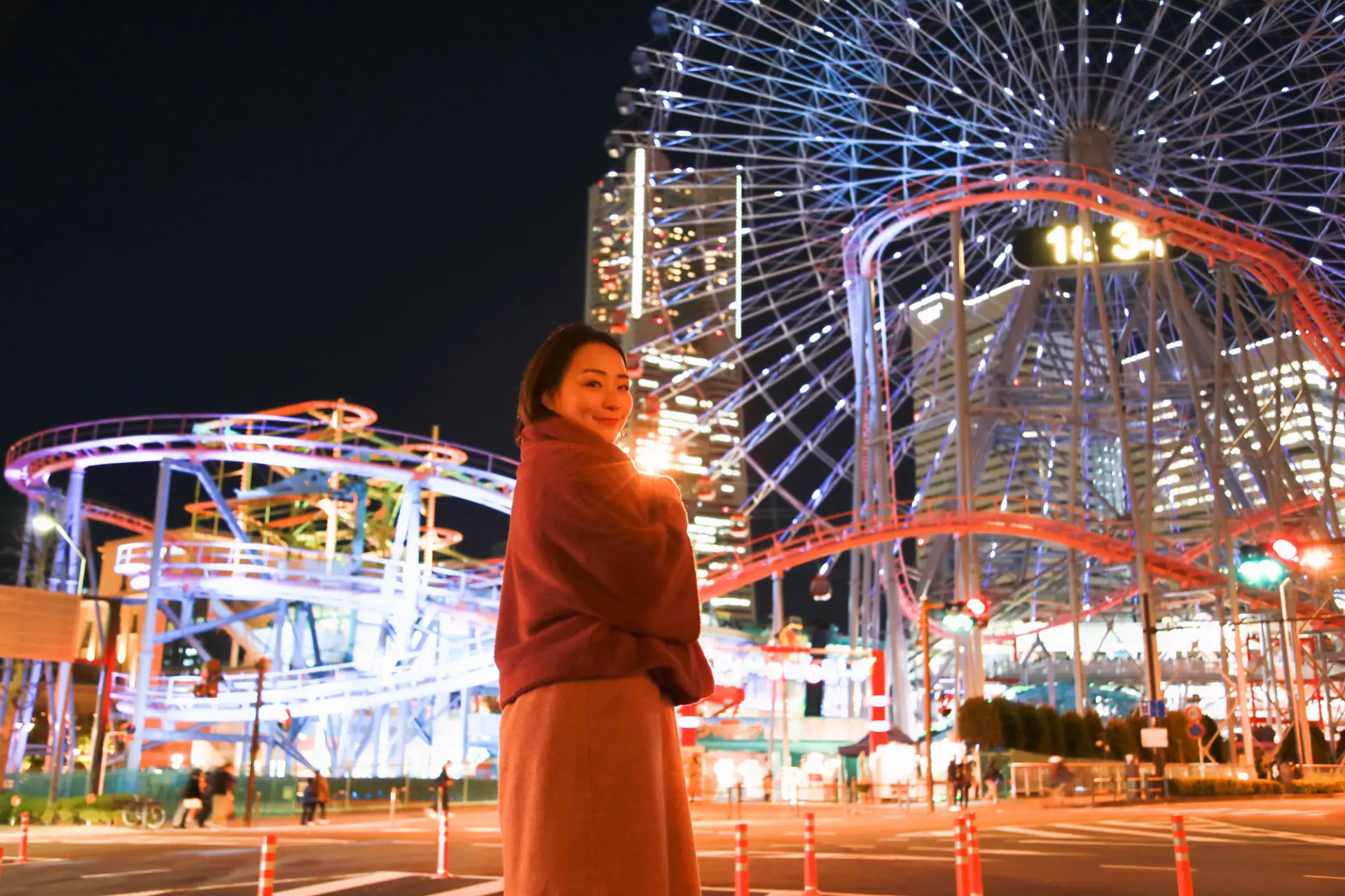 特に真冬の夜にみなとみらいを散策する防寒対策はしっかり準備したい