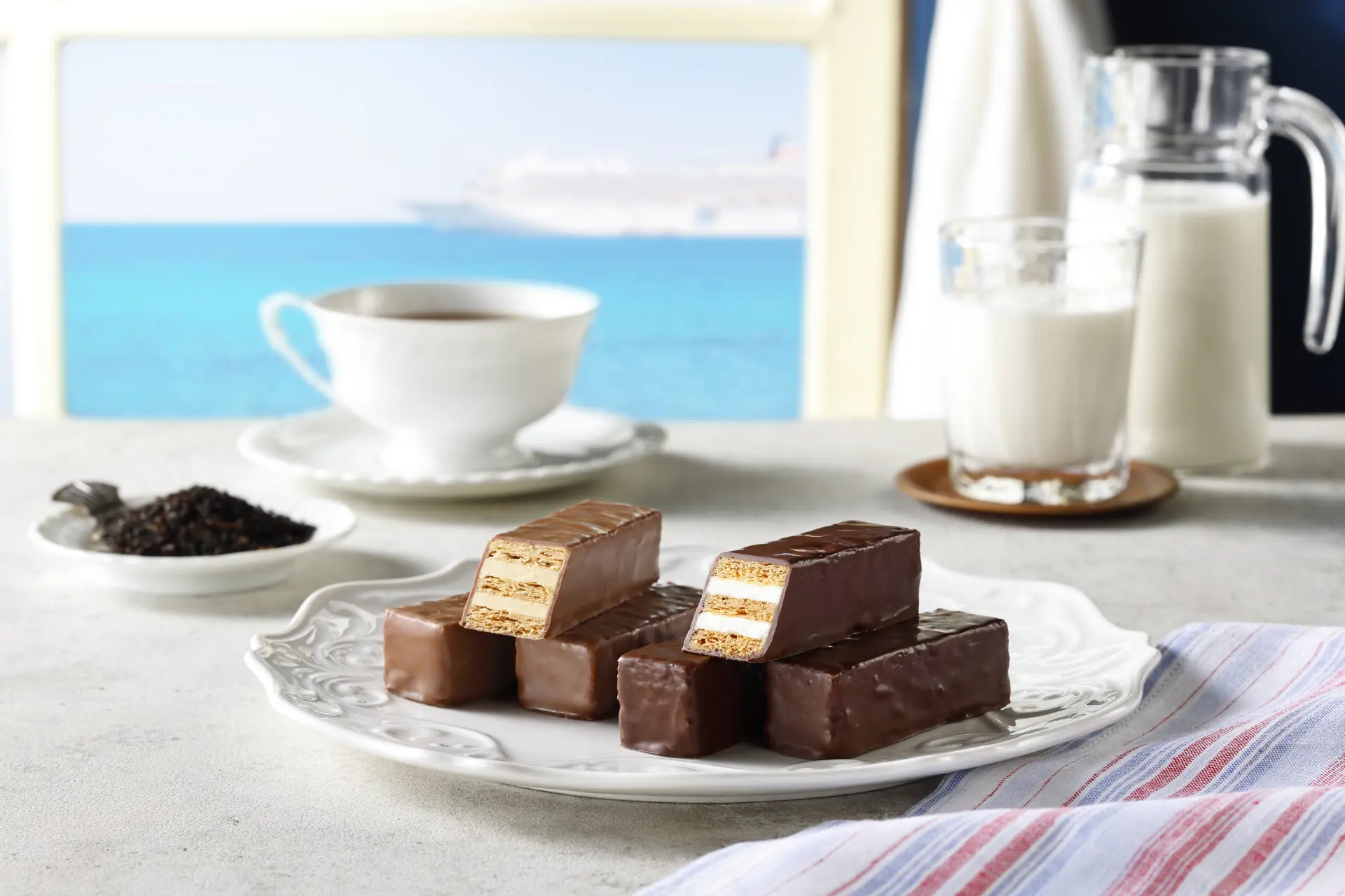 サクサクのパイ生地とまろやかなクリームが相性抜群！