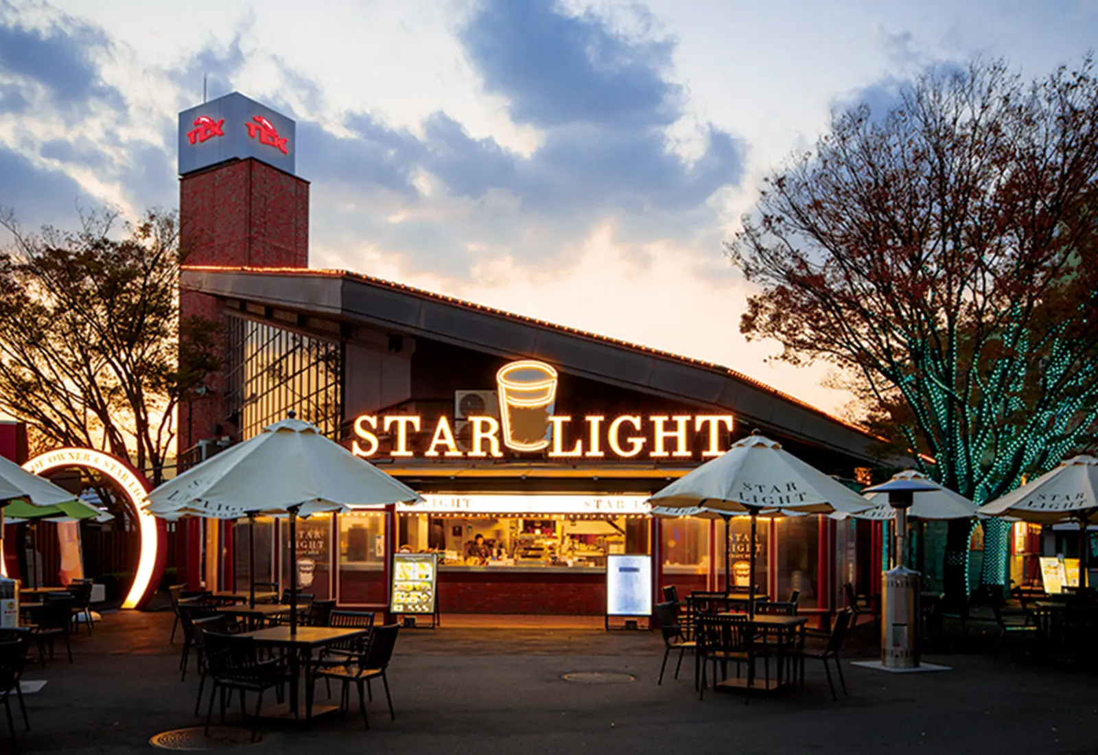 魅力的なメニューが揃う「STAR LIGHT」