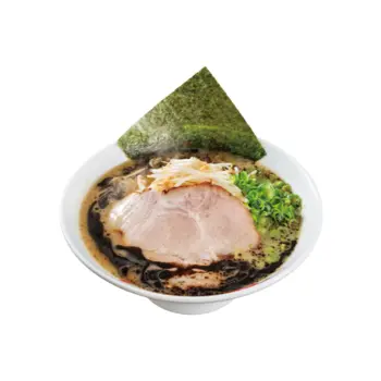 Nantsut亭的招牌料理「焦香蒜味黑豚骨拉麵」