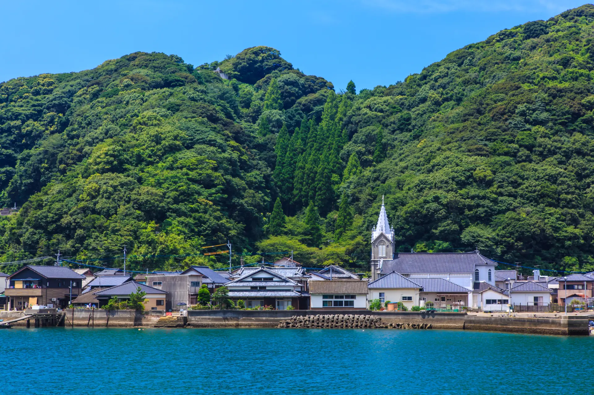 潜伏キリシタンの歴史が色濃く残る漁村