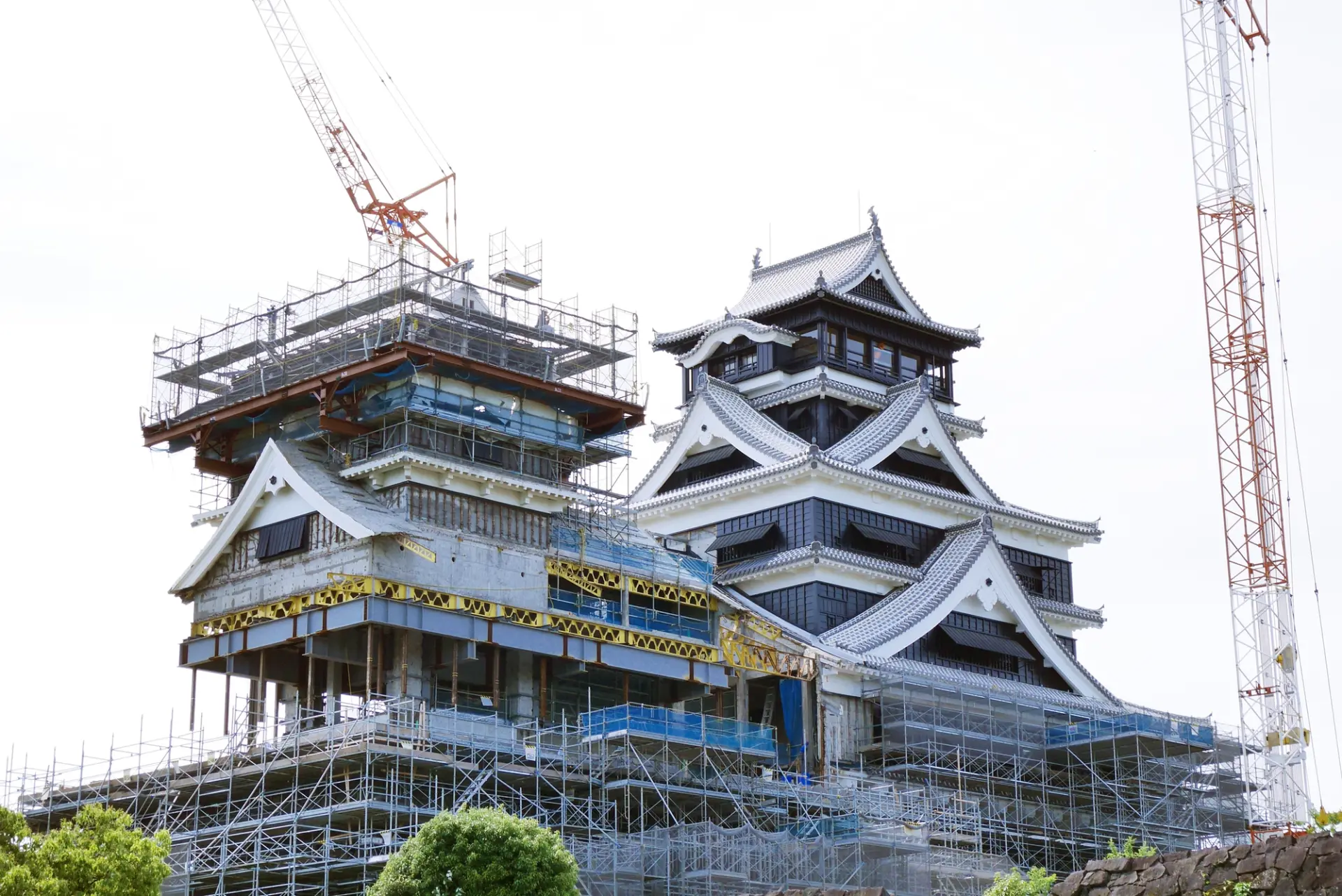 復旧中の熊本城の姿を見られるのは今だけ（※写真はイメージです。）