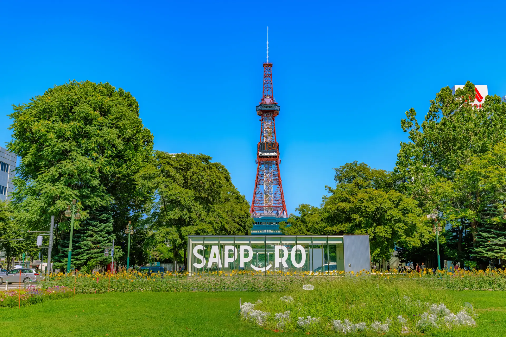 札幌市街地を一望できるさっぽろテレビ塔