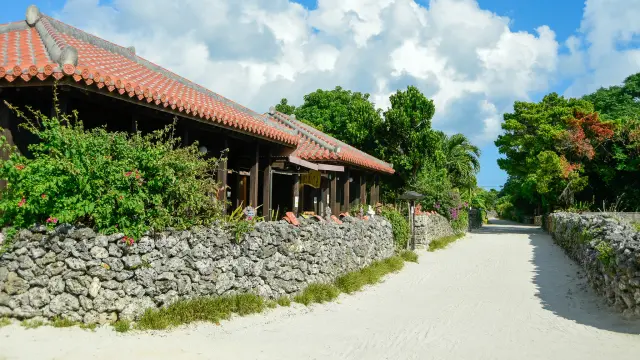 沖縄独自の文化を感じられる街並みも魅力のひとつ