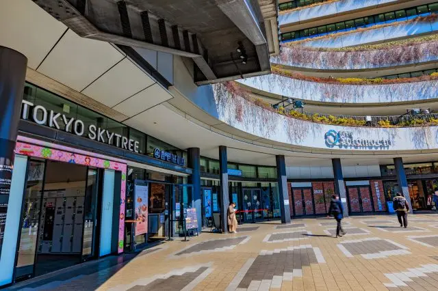 占地广阔的商业设施「东京晴空街道」