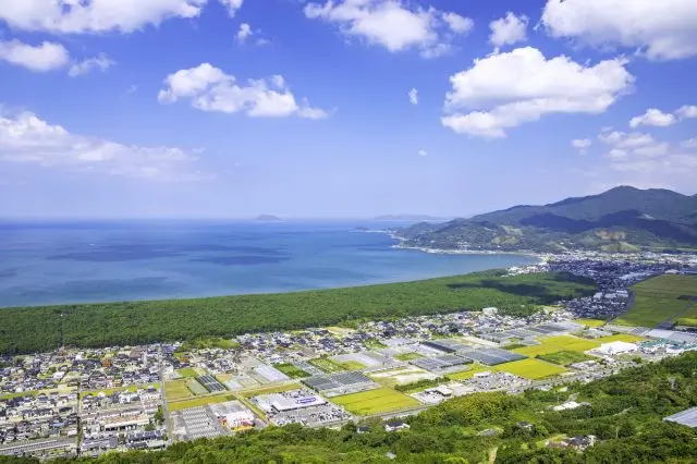 佐贺的街市风光