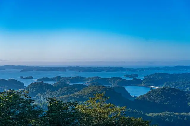 从富山山顶看到的景色被称为「丽观」