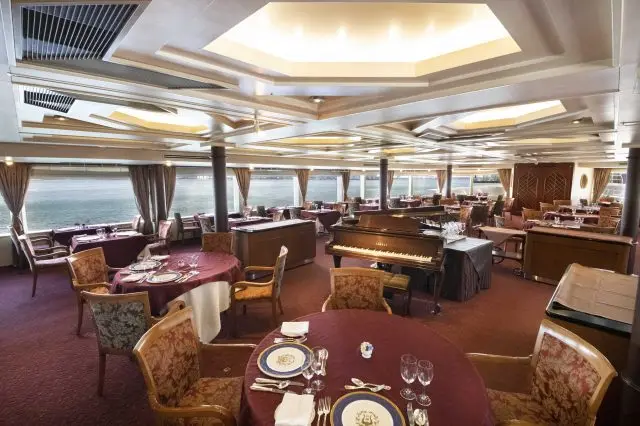 A special time on board the luxury ship