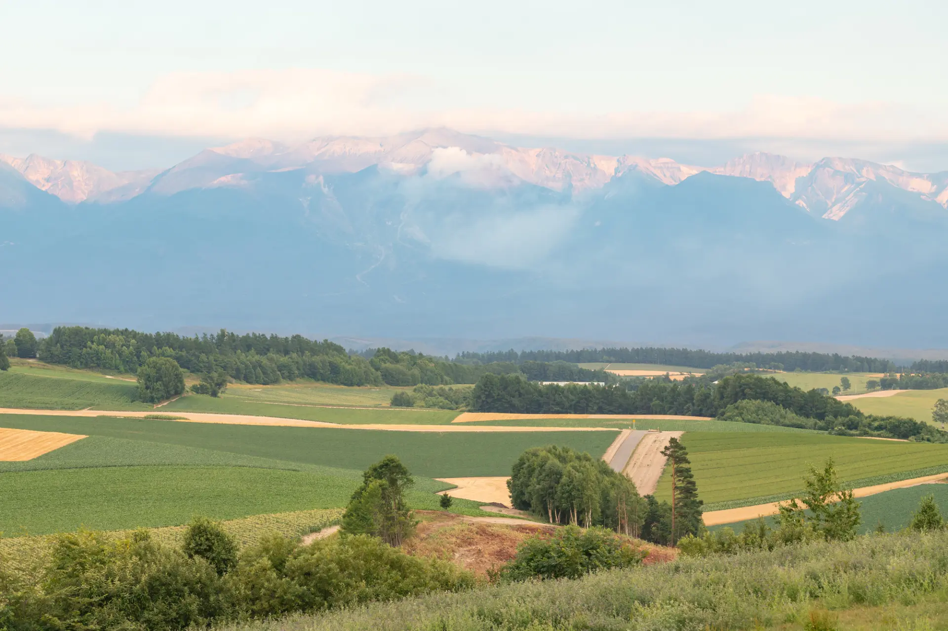 多彩な絶景スポットが点在する美瑛