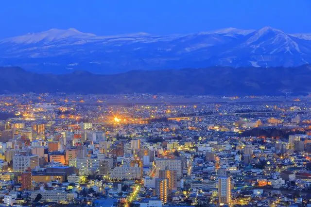 岩手的都市风光