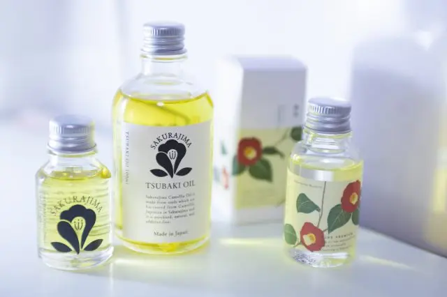 Sakurajima Museum branded camellia oil "SAKURAJIMA TSUBAKI