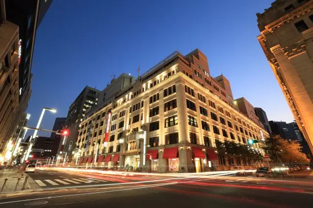 1914年に建てられ、重要文化財に指定されている三越日本橋本店