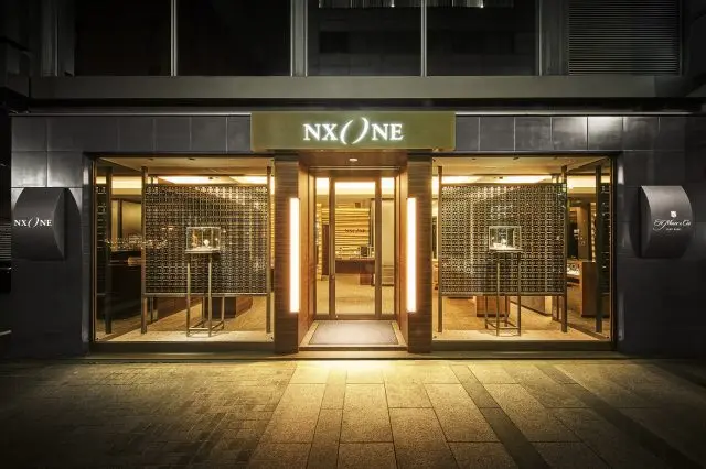 Luxurious exterior view of "NX ONE GINZA”