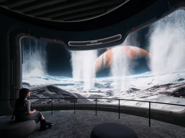 人類未踏の星々を巡る映像作品「Voyage 未踏のむこう」© Hiroshi Hosokawa