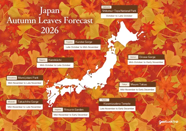 Best Time to See Autumn Leaves in Japan (2026)