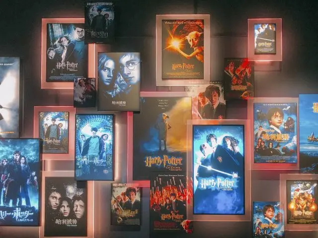 All the memories await in the wall of posters.