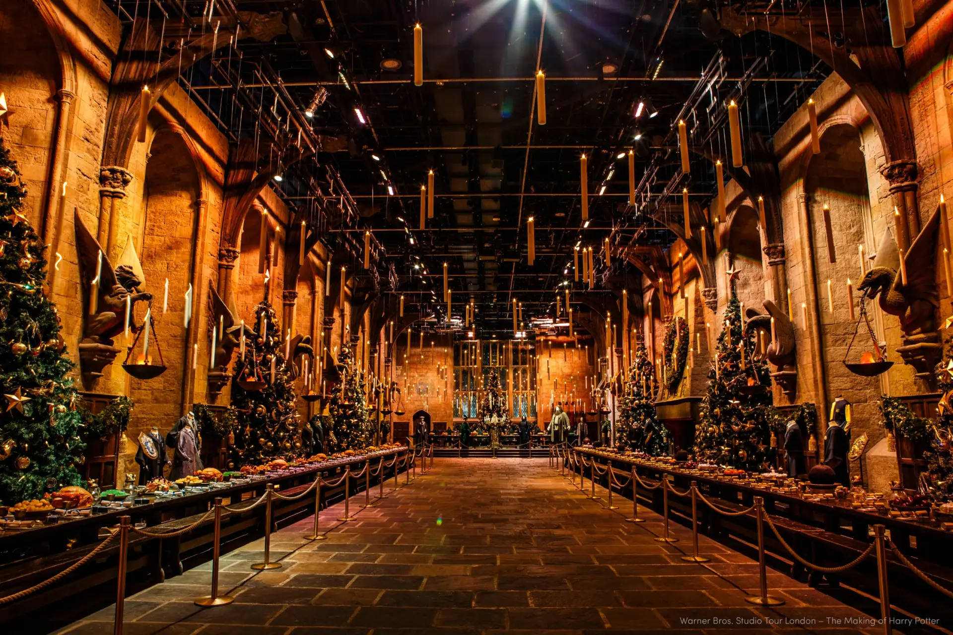 The wizarding worlds gets a special Christmas makeover