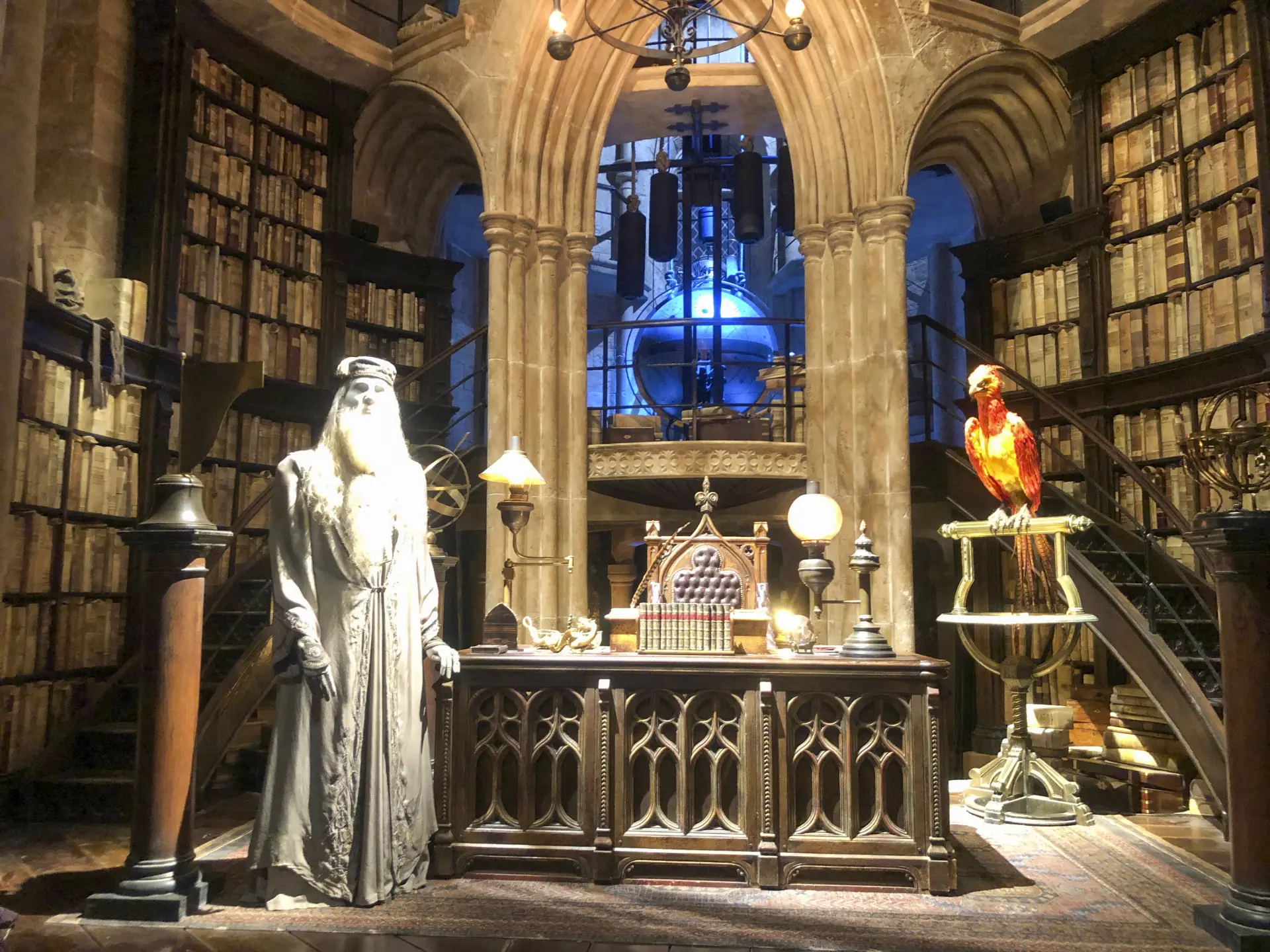 Medieval look at feel in Dumbledore’s Office