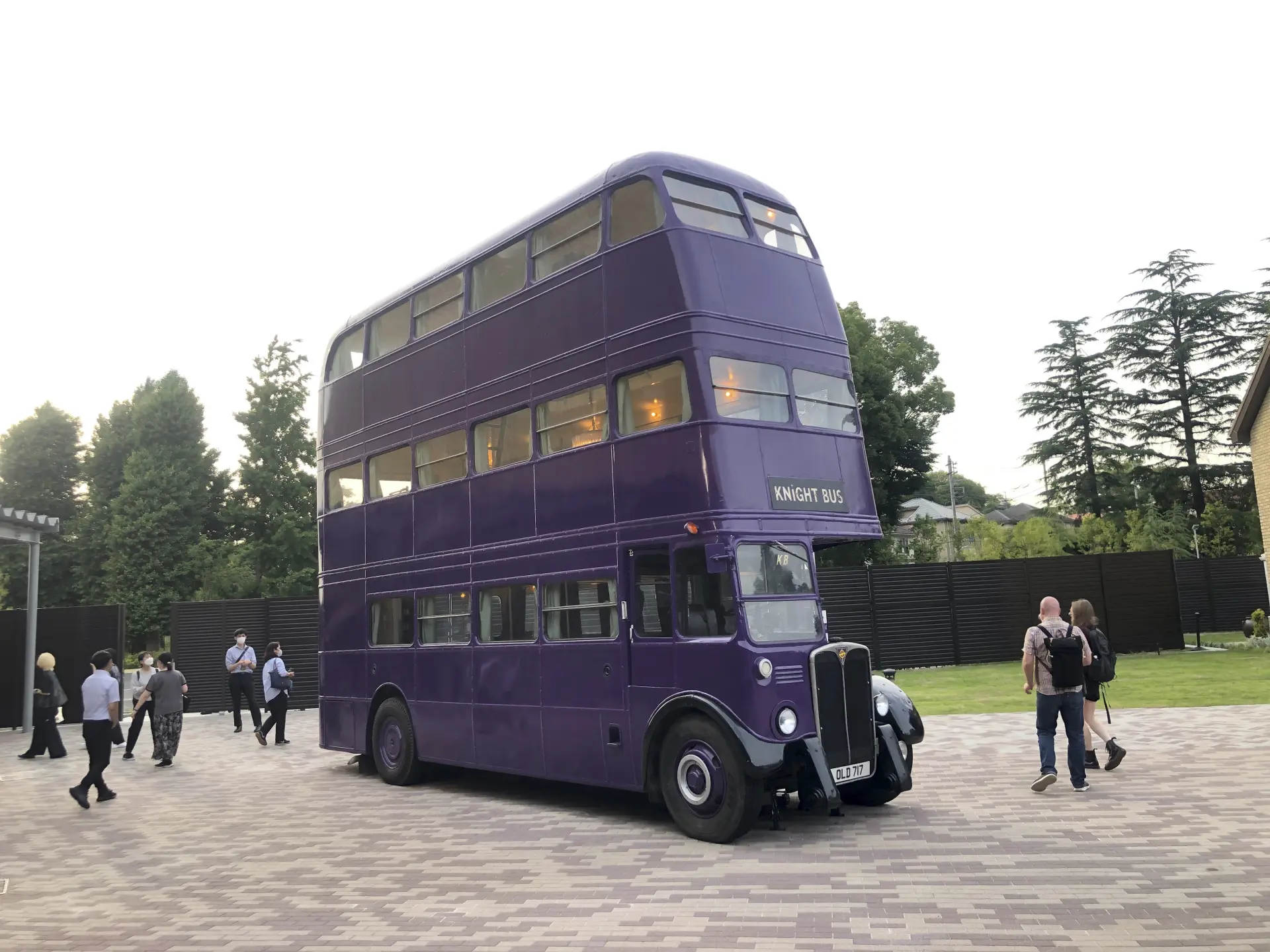 Knight Bus, the 3-level transport based on a double-decker bus  ‘Wizarding World’ and all related names, characters and indicia are trademarks of and © Warner Bros. Entertainment Inc. Wizarding World publishing rights © J.K. Rowling.