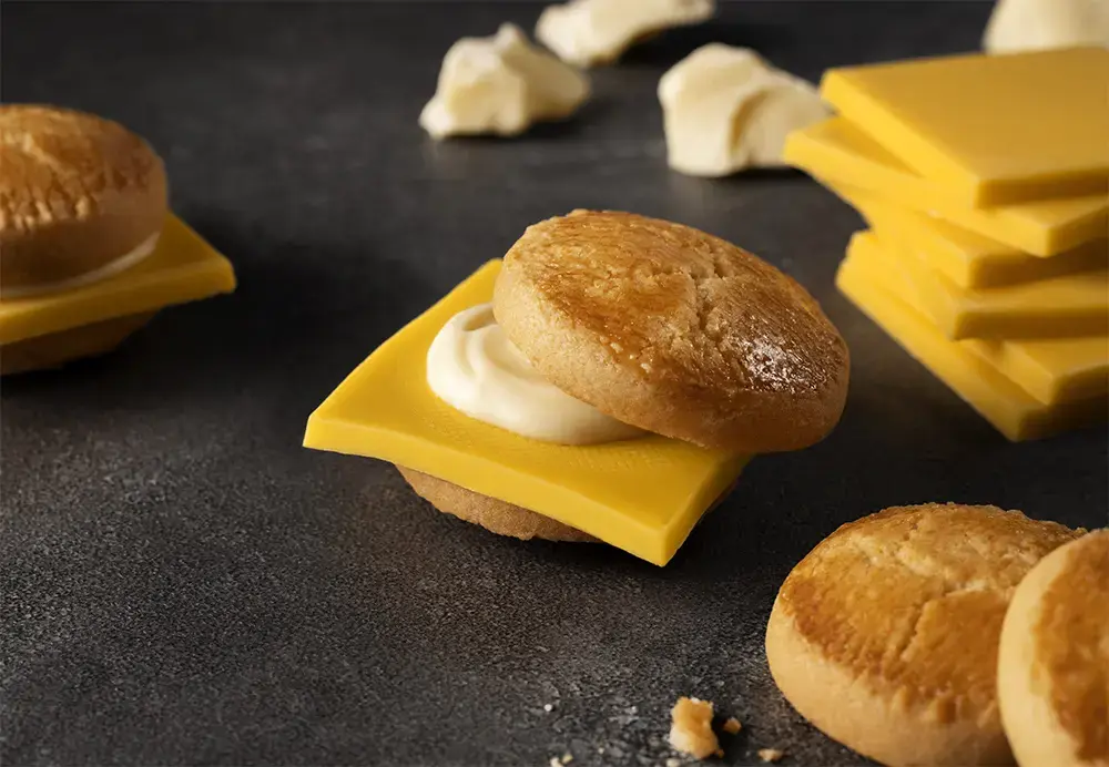 A sweet, playful burger-shaped treat from Tokyo.