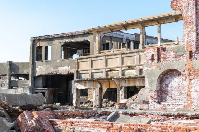 2015年獲登錄為世界文化遺產的軍艦島