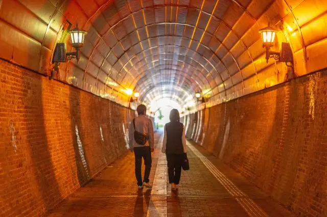 Enjoy a stroll through the beautiful arched tunnel, imagining scenes from the movie.