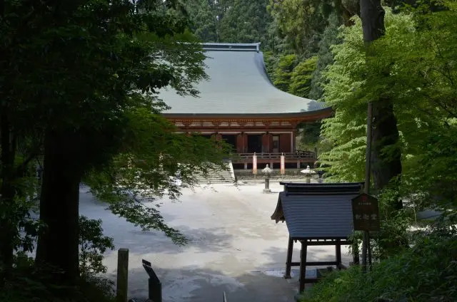 比叡山延曆寺境內最古老的建築物「釋迦堂」