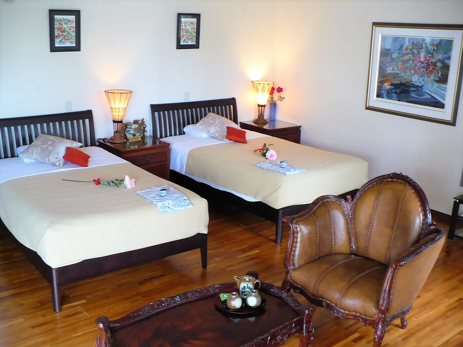 沖縄の食材をふんだんに使った品数豊富な薬膳朝食が人気のホテル