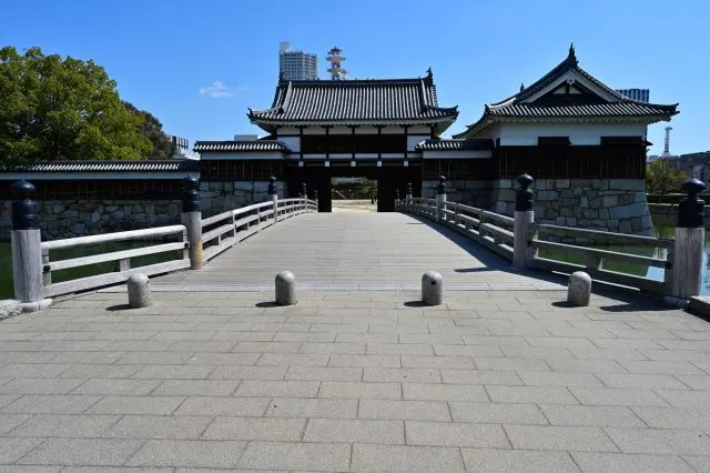 「表御門」是守護廣島城的關鍵要地之一