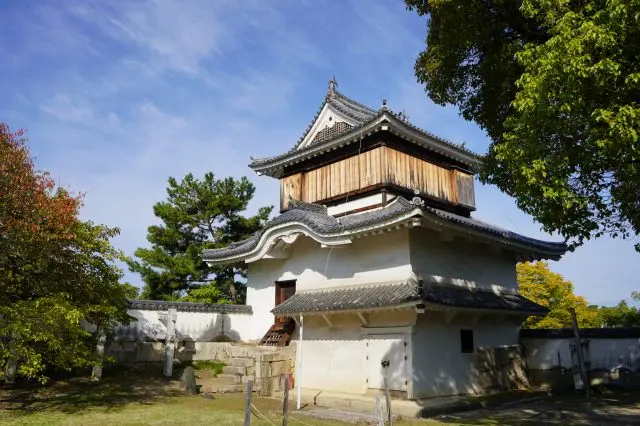 自江户时代保留至今的月见橹