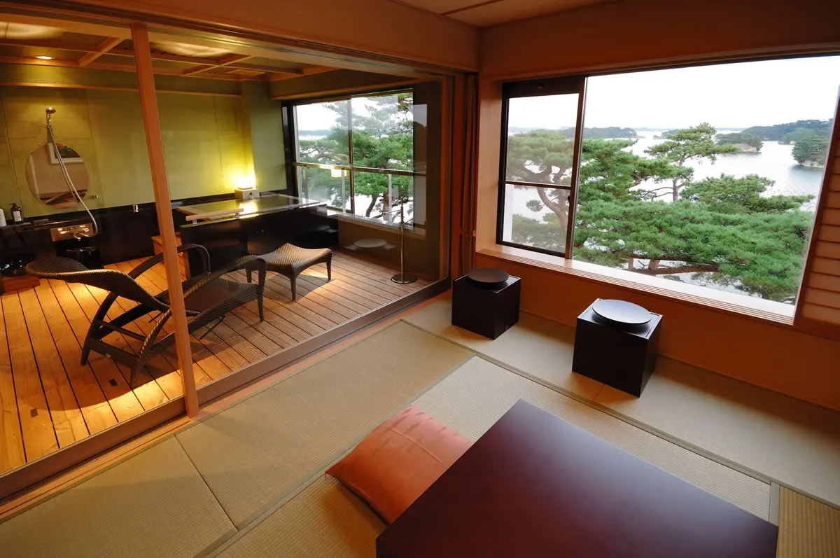 日本三景・松島を望む眺望自慢の湯宿