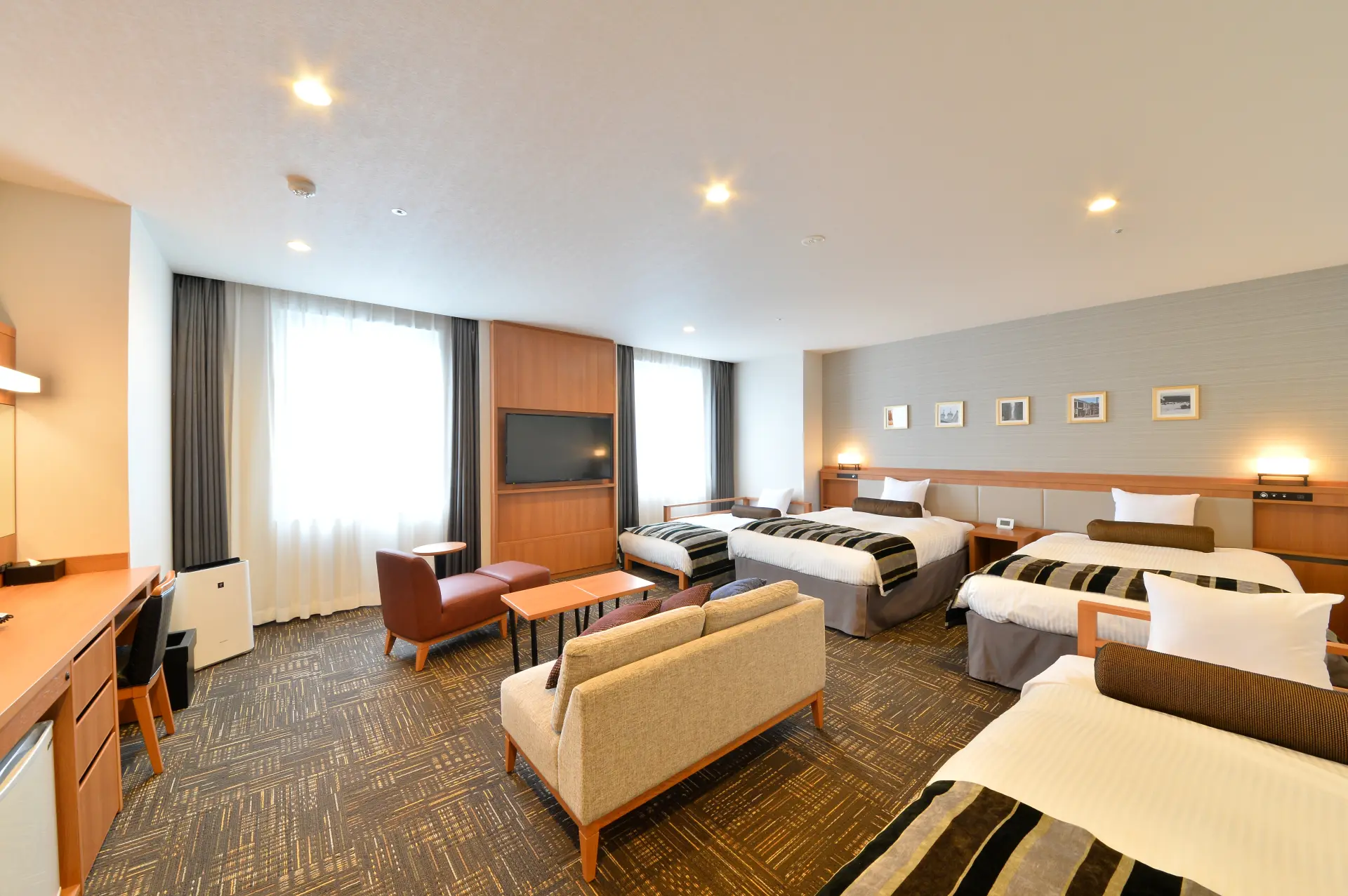 天然温泉を備えた快適空間で優雅な函館ステイ