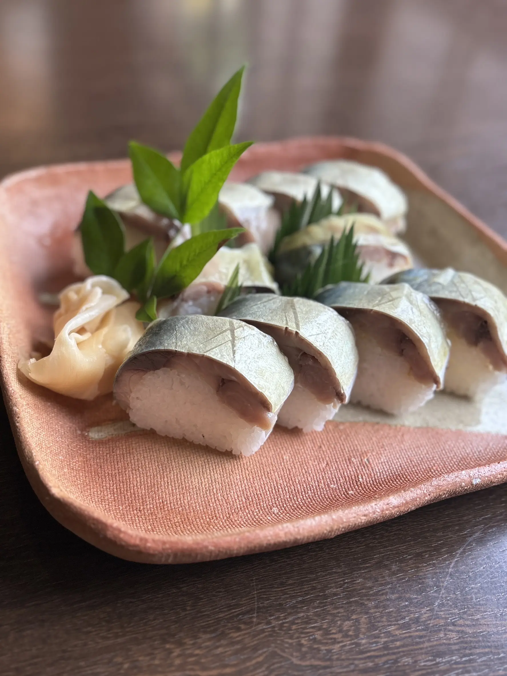 名物「鯖魚棒壽司」