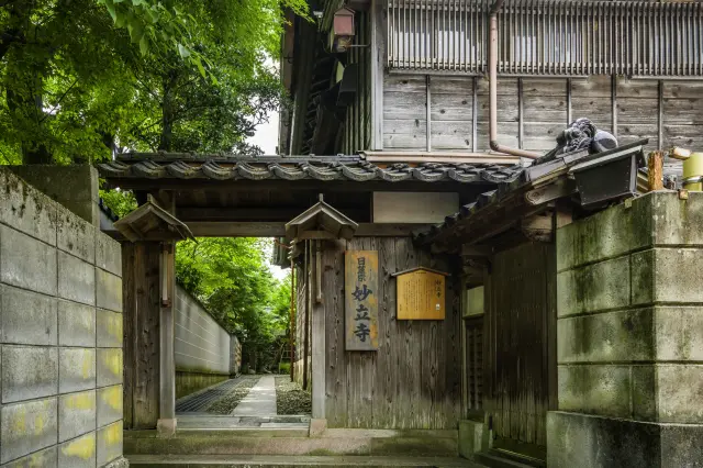 被稱為「忍者寺」的「妙立寺」