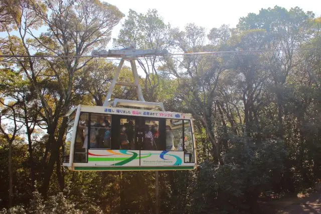 複数人で観光するならロープウェイがお勧め