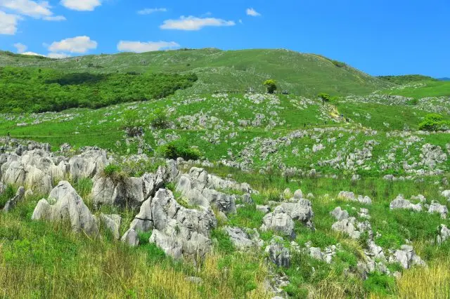 歷經漫長歲月而形成的美麗景色