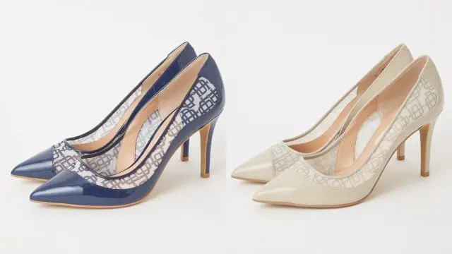 The tulle section is printed with the monogram of "DIANA".