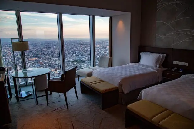 「大阪マリオット都ホテル」なら美しい絶景をひとり占めできる