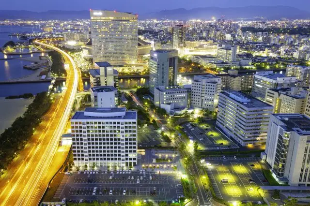获选为「夜景100选」的福冈都市夜景绝对不容错过