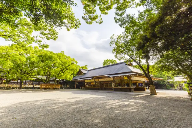 佔地面積廣達約19萬㎡，幅員遼闊的熱田神宮