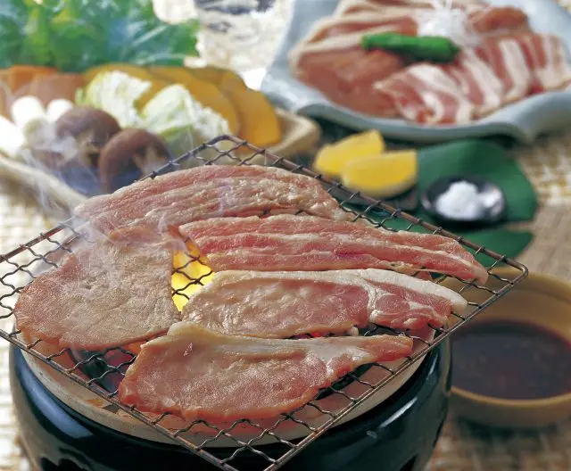 Agu Pork, the famed Okinawa meat packed with umami and sweet flavor.