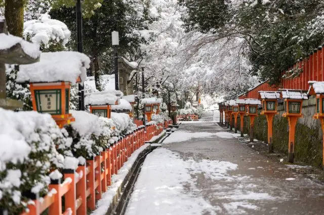 神社と自然が調和した四季折々の景観も美しい