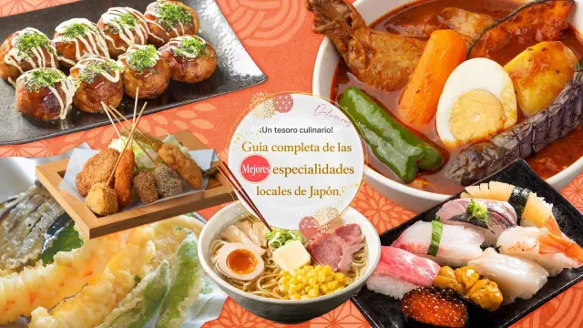 ¡Un paraíso gastronómico! Recopilación de las especialidades locales más recomendadas de Japón