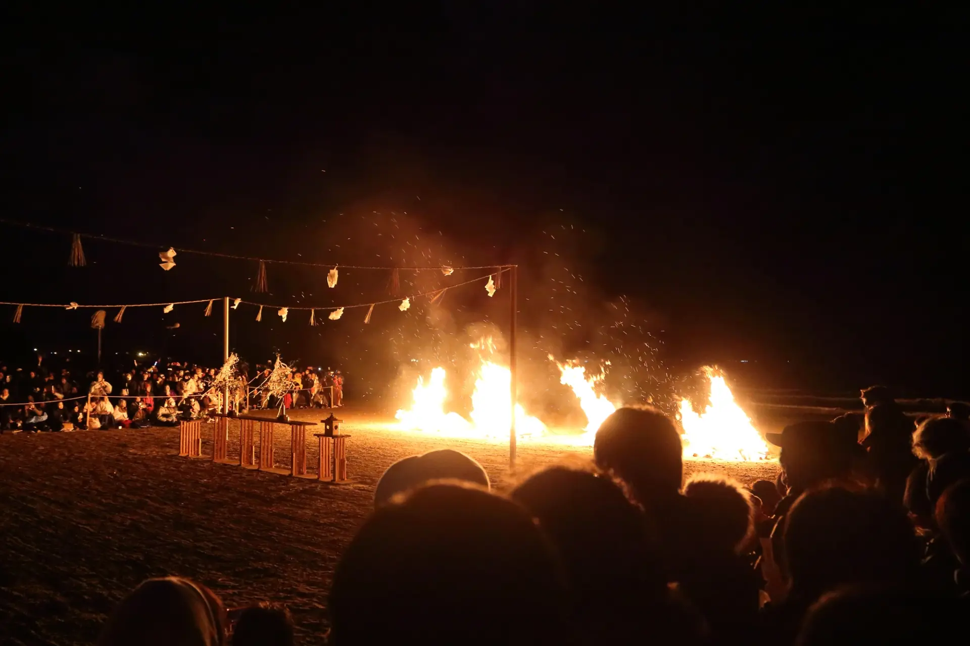 神在月には神迎の神事が行われる